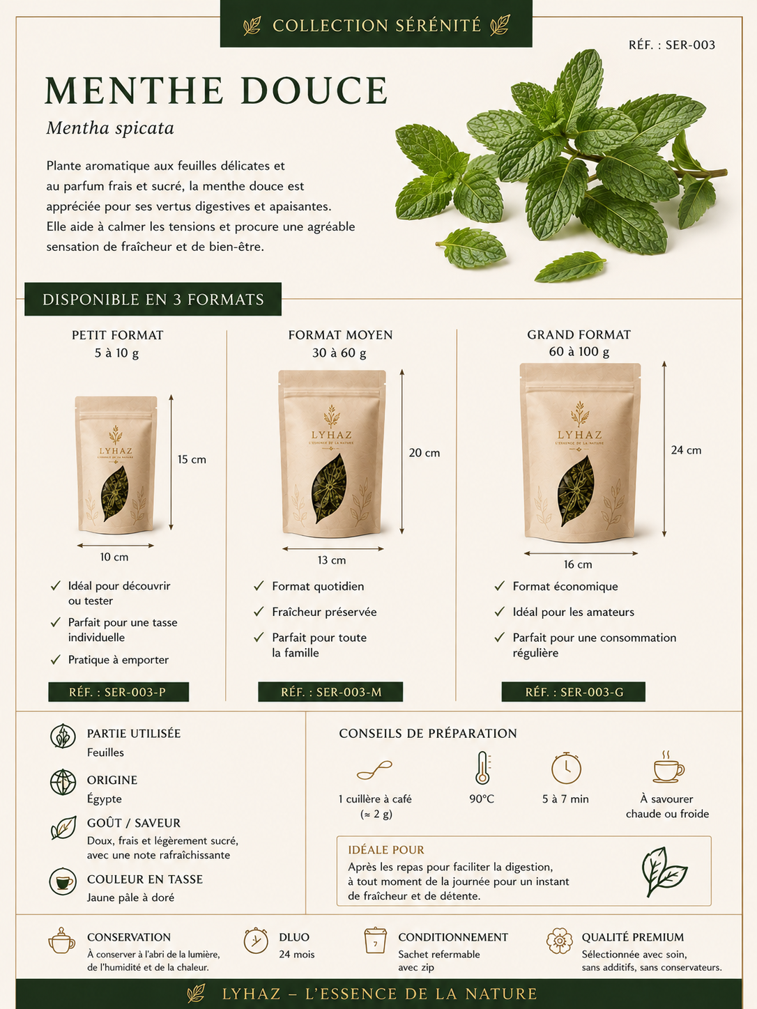 Menthe douce