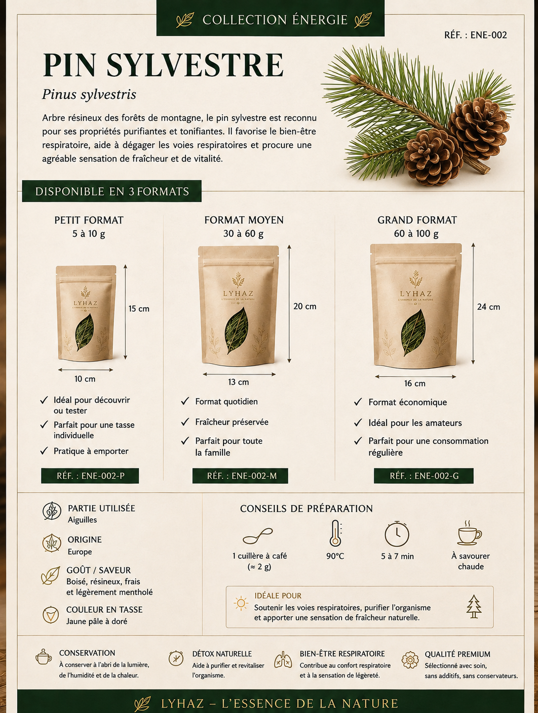 Pin Sylvestre (pinus sylvestris)